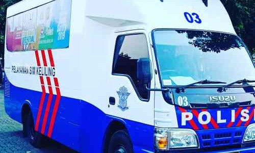 Lokasi SIM keliling di Jakarta Hari ini