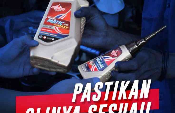 Oli yang Direkomendasikan Untuk Motor Matic 125cc Honda dan Yamaha