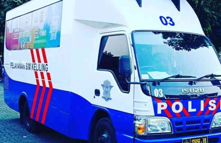 Lokasi SIM Keliling Jakarta Hari ini 4 Agustus  2021 ada Lima Tempat