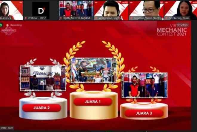 Daftar Para Pemenang Federal Oil Virtual Mechanic Contest 2021