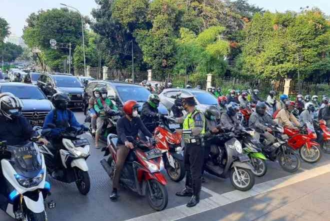 Perhatian Polisi Gelar Operasi Patuh Jaya 2021 Sampai 3 Oktober