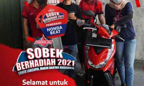 Ini Dia Salah Satu Pemenang Federal Oil Sobek Berhadiah 2021, yang Belum Menang Masih Ada Kesempatan