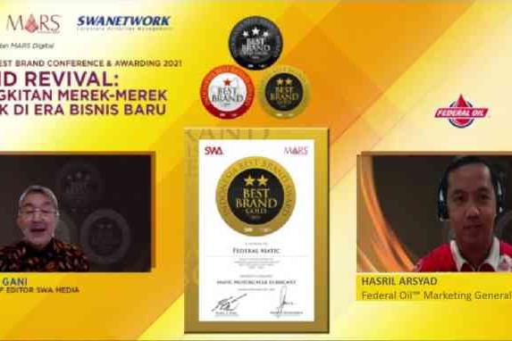 Jadi Solusi Pengguna Motor Matic, Federal Matic Raih Best Brand Award 2021
