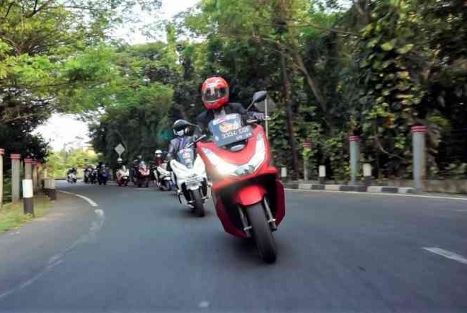 Touring Bersama, Komunitas Honda Geliatkan Lokasi Wisata