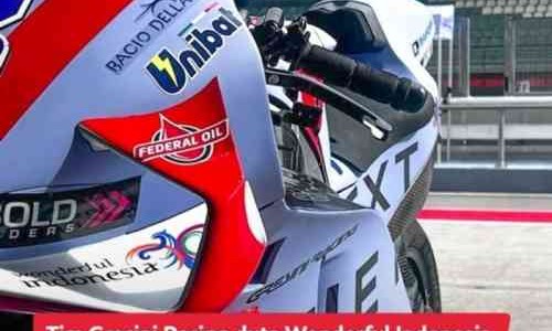 Keren, Federal Oil Gresini Racing MotoGP Sebagai Duta Wonderful Indonesia