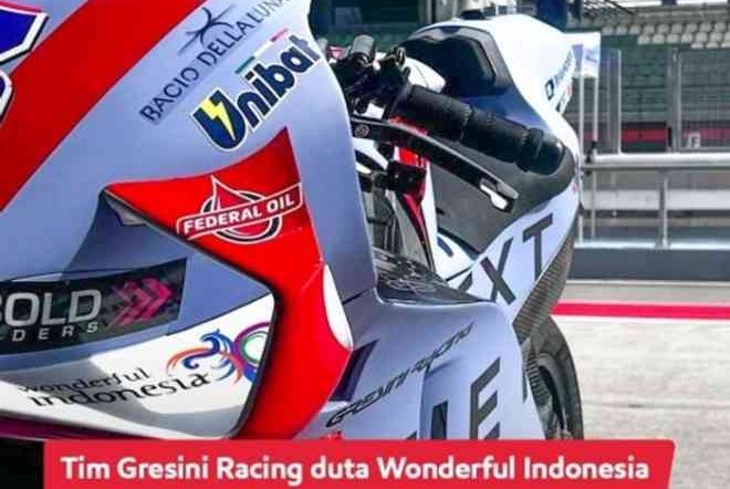 Keren, Federal Oil Gresini Racing MotoGP Sebagai Duta Wonderful Indonesia