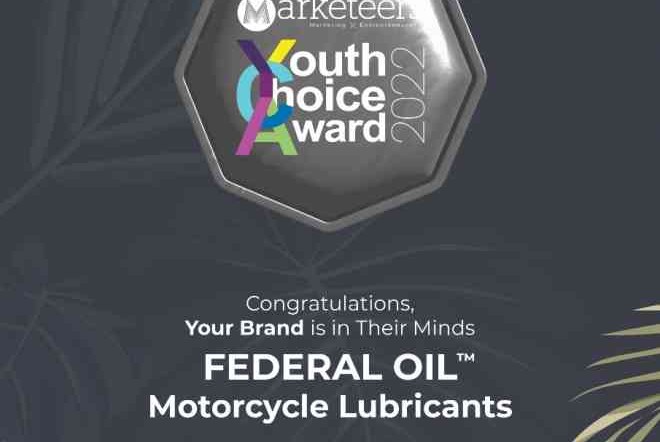 Federal Oil Jadi Merek Pelumas Pilihan Gen Z dan Meraih Penghargaan Youth Choice Award 2022