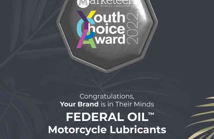 Federal Oil Jadi Merek Pelumas Pilihan Gen Z dan Meraih Penghargaan Youth Choice Award 2022