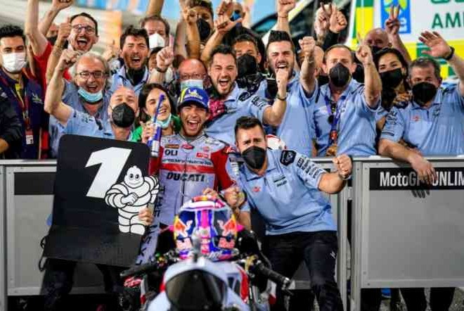 Juara MotoGP Qatar 2022, Enea Bastianini: Kemenangan ini Untuk Fausto