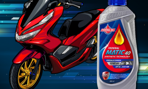 Maksimalkan Kinerja Mesin Motor Matic Premium Kamu Dengan Federal Matic 40