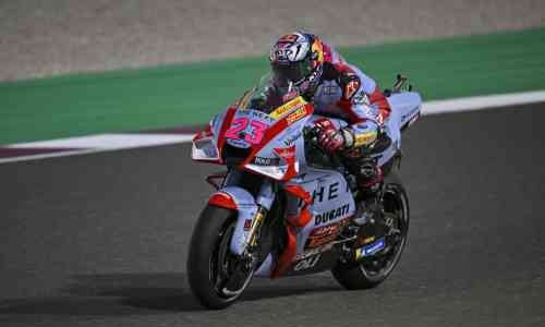 Kualiafikasi MotoGP Qatar 2022, Pembalap Federal Oil Gresini Racing, Enea Bastianini Amankan Posisi Dua