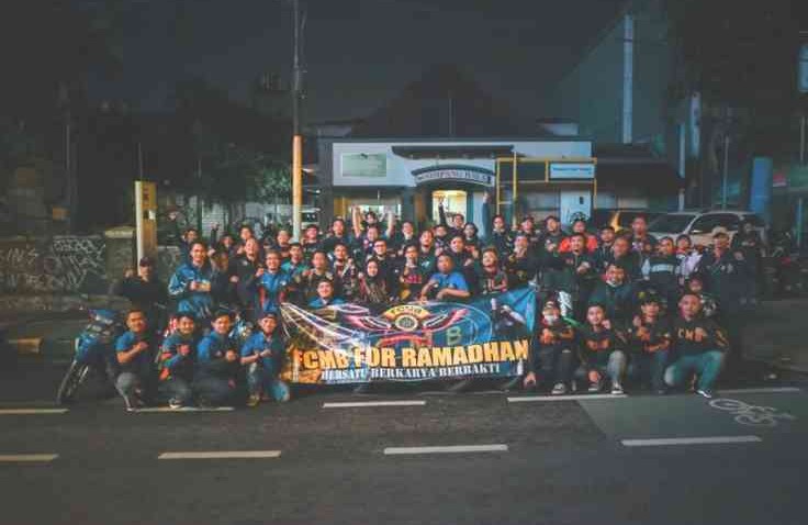 Forum Club Motor Bandung Adakan Kegiatan Bakti Sosial Ramadhan 2022