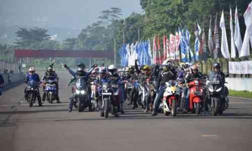 Komunitas Maxi Ikut Ramaikan Acara YSR di Sentul Saat Akhir Pekan