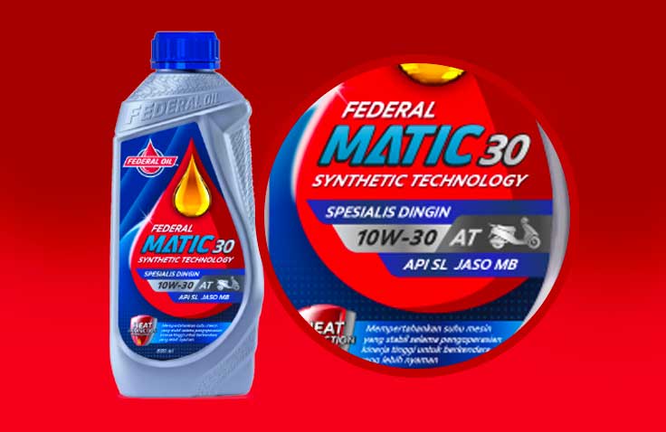 Kenali Keunggulan Federal Matic 30: Oli Terbaik untuk Motor Maticmu