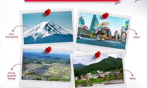 Nih Tempat yang Akan disinggahi Dalam Rangka Federal Oil Road To MotoGP Motegi Jepang