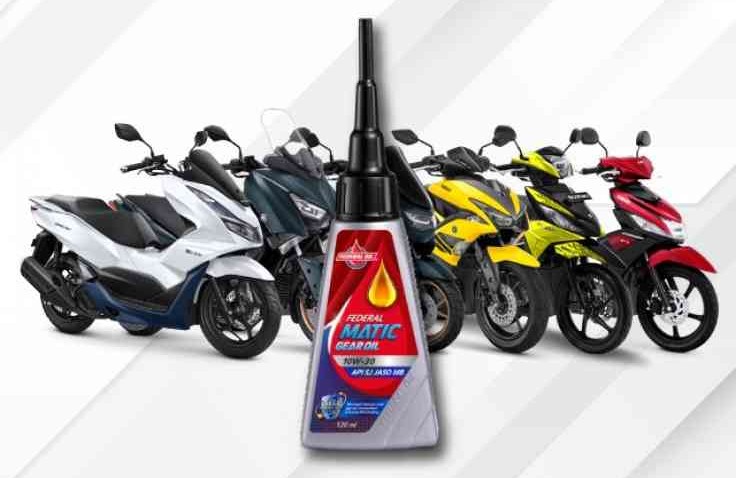 Oli Gardan untuk Motor Matic, Percayakan Pada Federal Gear Oil Matic