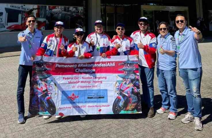 Federal Oil Ajak Konsumen Nonton Langsung MotoGP Jepang di Sirkuit Motegi