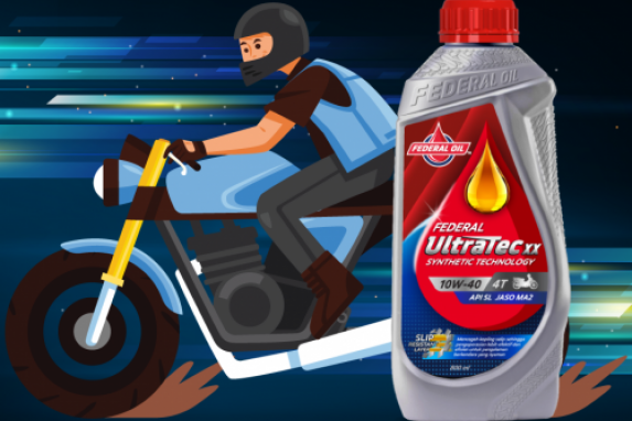Federal Ultratec XX, Cocok Digunakan Untuk Motor Transmisi Manual. Bikin Nyaman Saat Dikendarai!