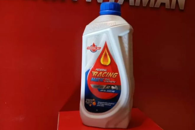 Federal Racing Matic: Oli Terbaik untuk Motor Matic Premium 150cc Ke Atas