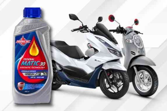 Simak Nih, 4 Keunggulan Oli Federal Matic 30 Bagi Mesin Motor Matic Feders!                                                      