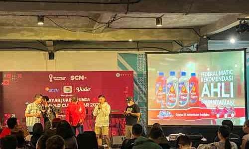 Keseruan Nonton Bersama Layar Juara Dunia Bareng Federal Oil™