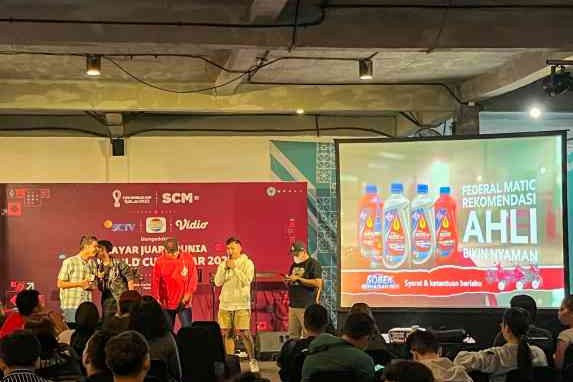 Keseruan Nonton Bersama Layar Juara Dunia Bareng Federal Oil™
