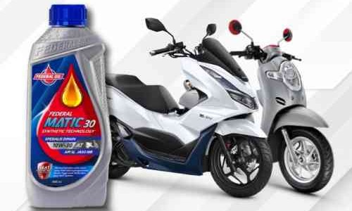 Mau Mesin Motor Matic Kamu Awet, Pakai Federal Matic 30 