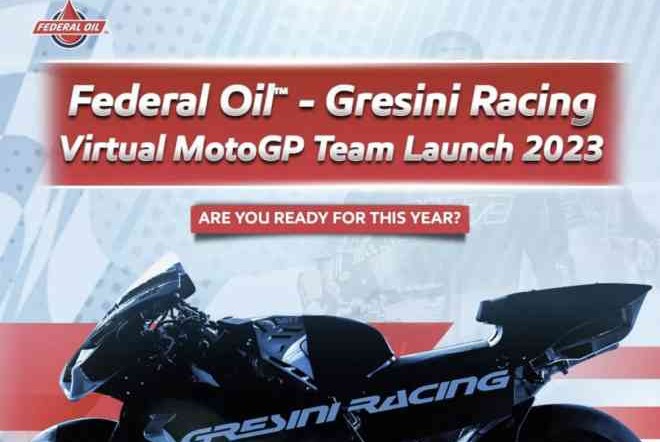 Nantikan, Virtual MotoGP Team Launch 2023 Federal Oil™ - Gresini Racing