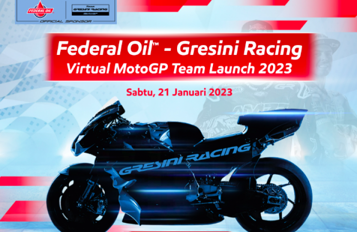 Sambut Keseruan Federal Oil™- Gresini Racing Virtual MotoGP Team Launch 2023 Pada Sabtu 21 Januari, Hanya di YouTube Federal Oil Indonesia!