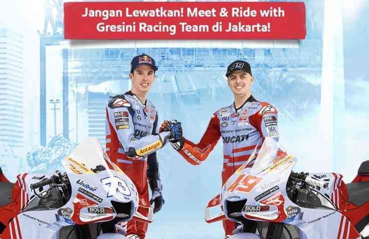 Federal Oil Meet & Ride Bersama Pembalap Gresini Racing Team Siap Digelar di Jakarta