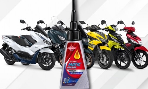 Rutin Ganti Gear Oli, Bisa Buat Mesin Matic Tetap Awet. Gunakan Federal Gear Oil Saja!