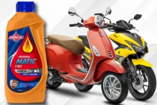 Federal Matic Y40, Bikin Sepeda Motor Matic Semakin Nyaman