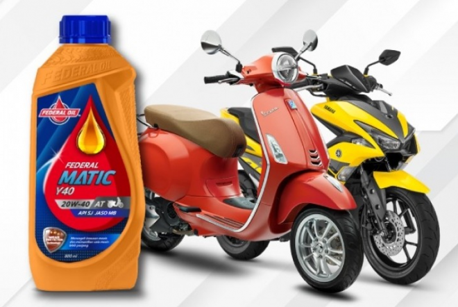 Keunggulan Federal Matic. Y40, Bisa Jaga Kondisi Mesin Motor Kesayanganmu