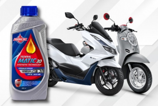 Keunggulan Federal Matic 30, Bisa Jaga Mesin Motor Maticmu