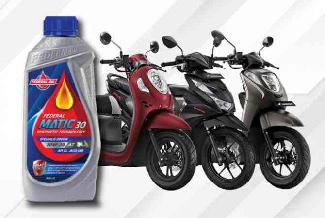 Federal Matic 30, Rekomendasi Oli Mesin Yang Bisa Buat Nyaman Untuk Motor Matic 110cc hingga 125 cc