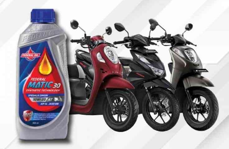 Federal Matic 30, Rekomendasi Oli Mesin Yang Bisa Buat Nyaman Untuk Motor Matic 110cc hingga 125 cc