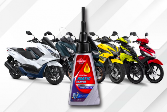 Federal Gear Oil, Solusi Bikin Nyaman CVT Motor Matic Kesayanganmu