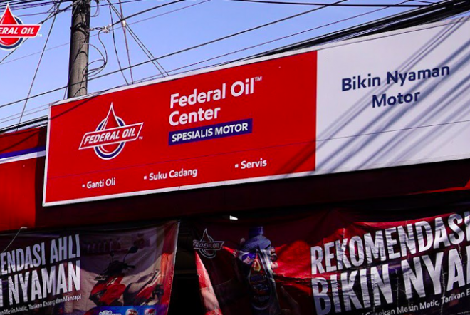 Testimonial Pelanggan Setia Federal Oil™? Center, Bikin Nyaman Pelanggan Saat Servis Motor