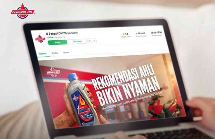 Beli Produk Federal Oil Melalui E-Commerce Lebih Aman, Nyaman dan Pasti Asli