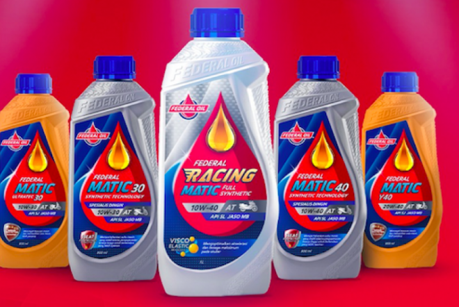 Ini Pilihan Jenis Produk Federal Oil™ untuk Motor Matic