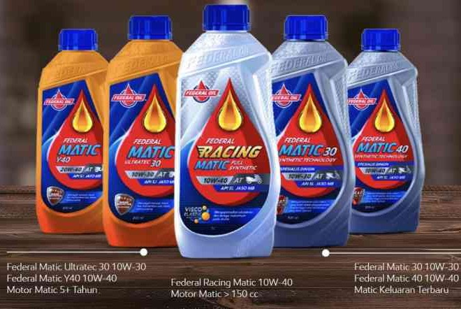 Ragam Pilihan Produk Federal Matic, Bisa Bikin Mesin Makin Dingin