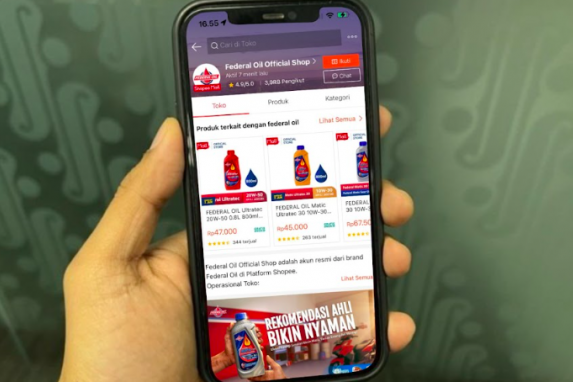 Makin Nyaman Belanja Produk Federal Oil Melalui e-Commerce