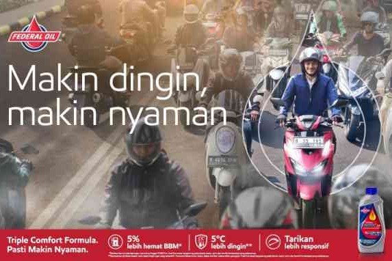 Tiga Formulasi Produk Federal Oil Yang Bisa Bikin Motor Makin Nyaman
