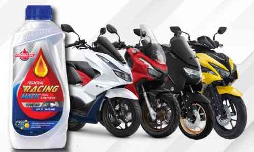 Buat Motor Matic Premiummu Makin Nyaman, Gunakan Saja Federal Racing Matic