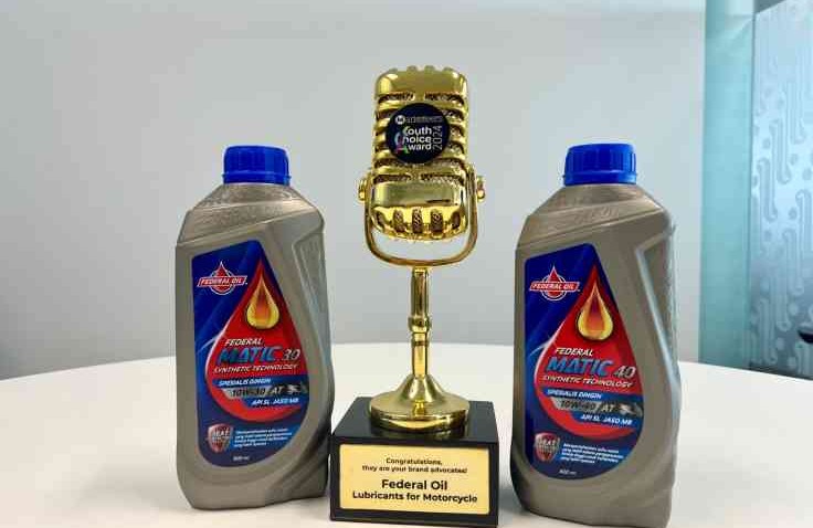 Federal Oil™ Kembali Jadi Pelumas Pilihan Anak Muda Untuk Ketiga Kalinya Pada Ajang Marketeers Youth Choice Award 2024