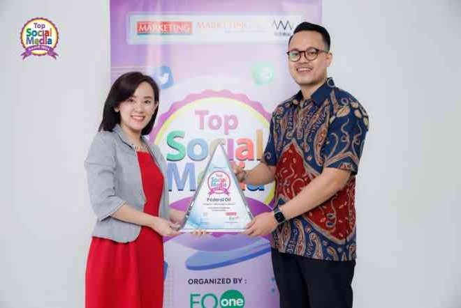 Mampu Pertahankan Sentimen Positif di Digital, Federal Oil™ Kembali Raih Social Media Award 2024