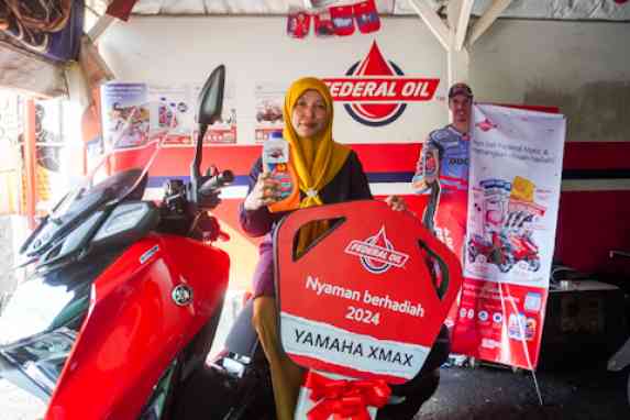 Beli Oli Dapat Motor? Cuma di Nyaman Berhadiah Federal Oil™