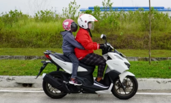 Perhatikan Ini Sebelum Bonceng Anak Di Bagian Depan Saat Mudik