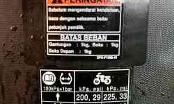 Bermacam Arti Label Stiker yang Ada di Sepeda Motor 